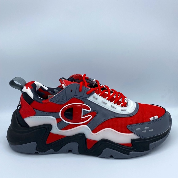Champion Hyper C Flood Scarlet / Grey / Black - Picture 1 of 5